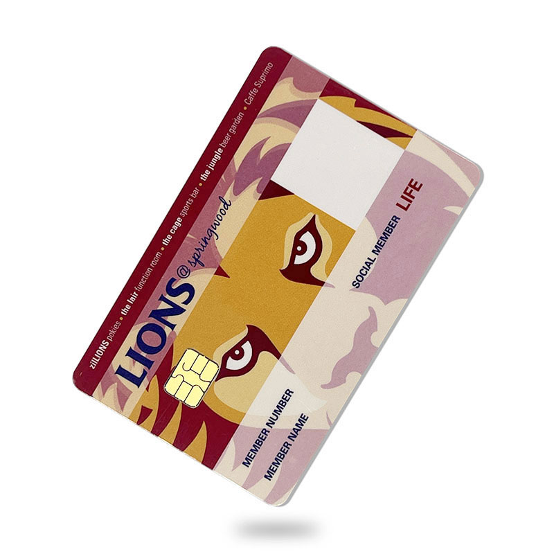 Контактна IC Smart Chip Card PVC Card